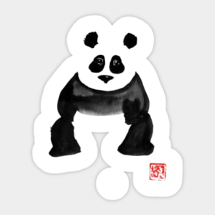 funny panda Sticker